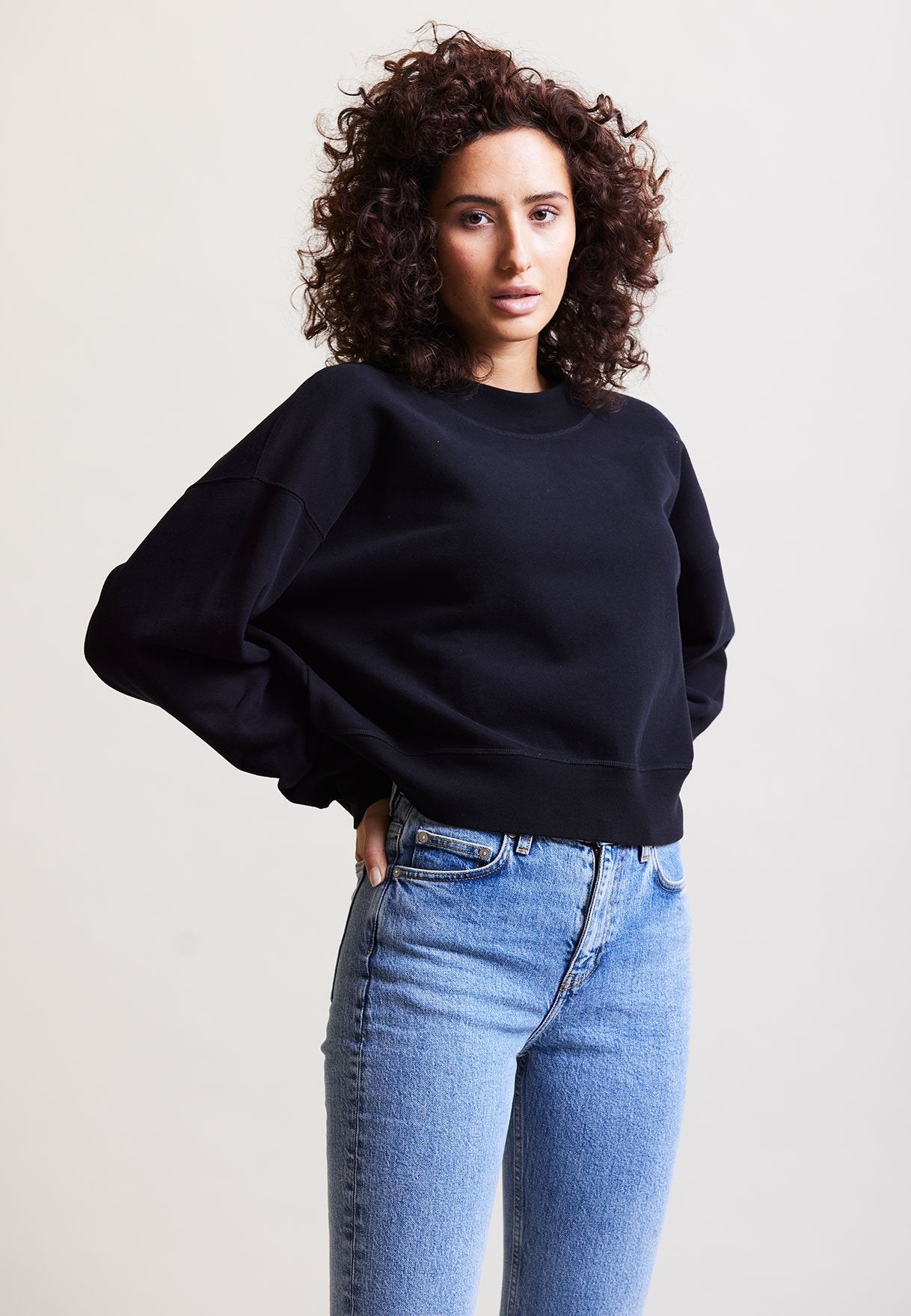The Super Soft Cropped Sweater