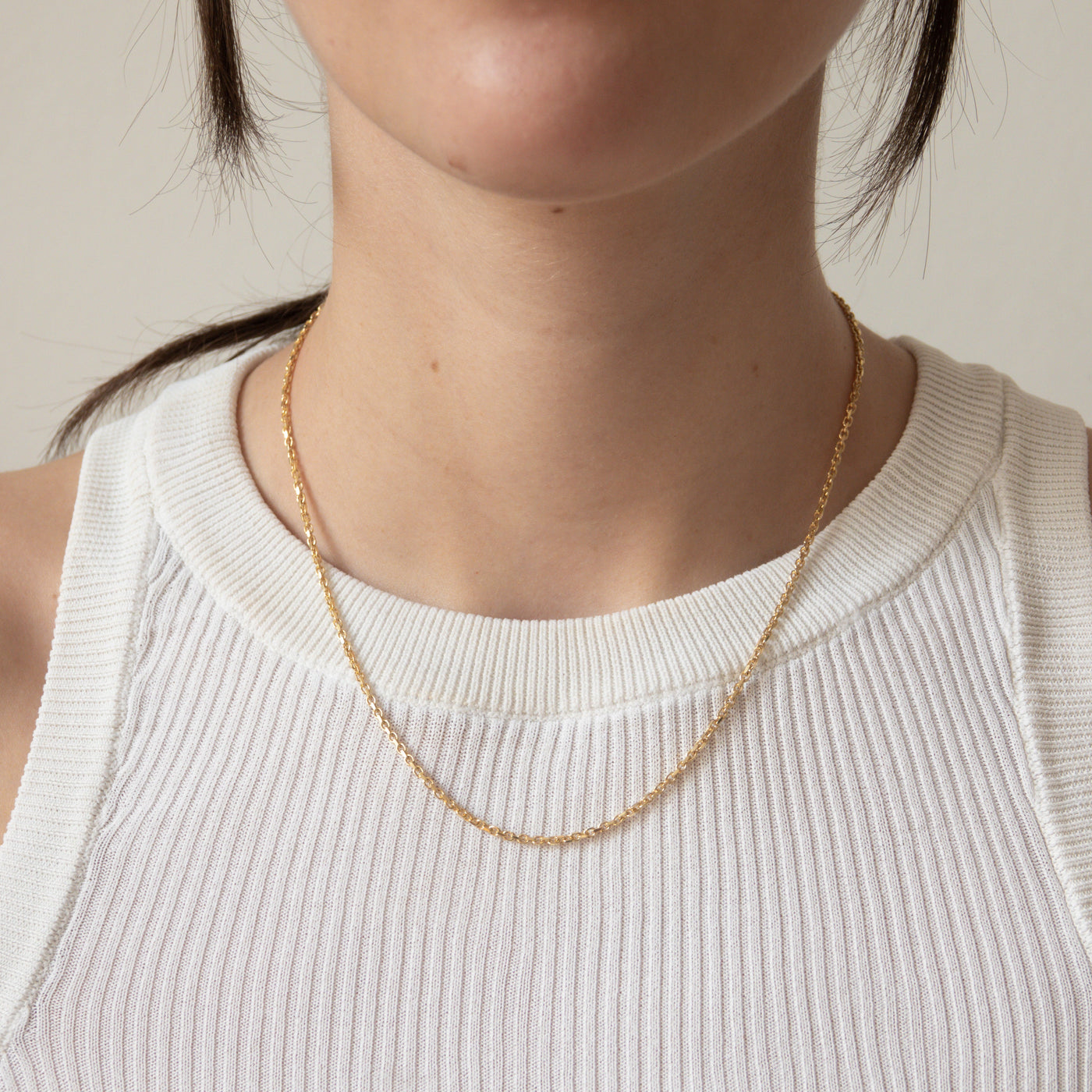 14k Gold Cable Chain