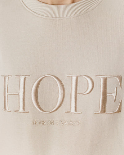 HOPE Sweatshirt (beige)