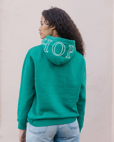 HOPE Hooded Sweatshirt (smaragd)