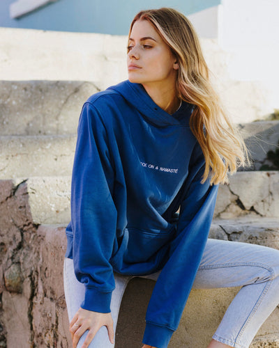 Encourage Hooded Sweatshirt (blue)