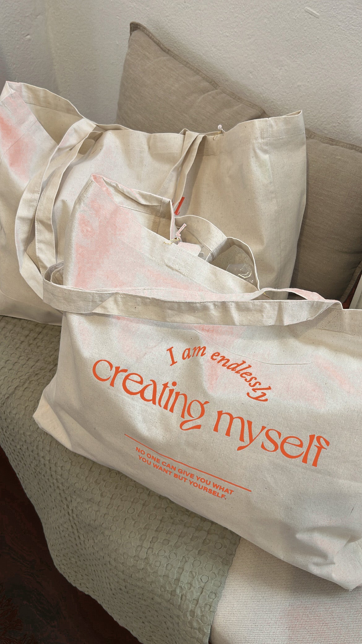 Canvas Bag "Creating Myself"