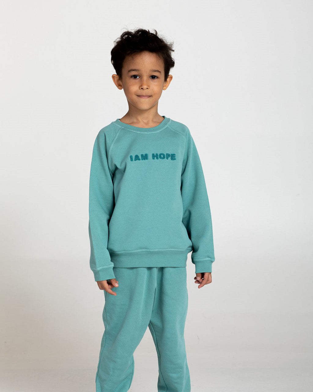 HOPE Sweatshirt Kids (turquoise)