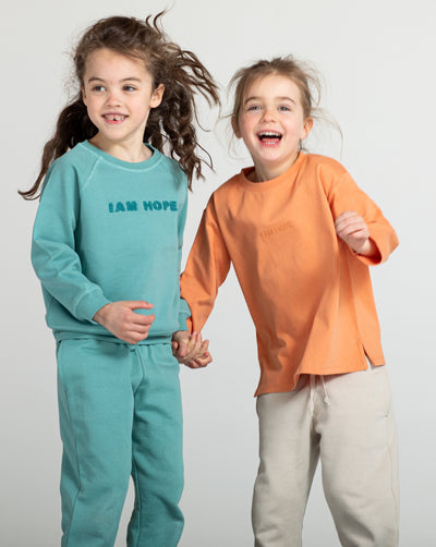 HOPE Langarmshirt Kids (orange)