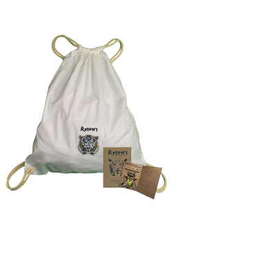 Organic Cotton Bag mit Rescue-Pack