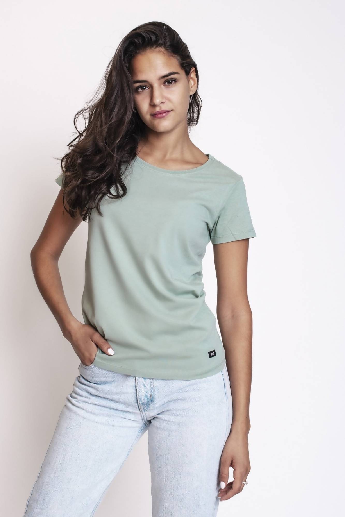 Organic Basic T-Shirt Ladies, Mint