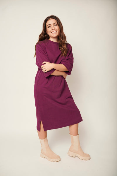 Oversized Kleid Violette BIO-Baumwolle