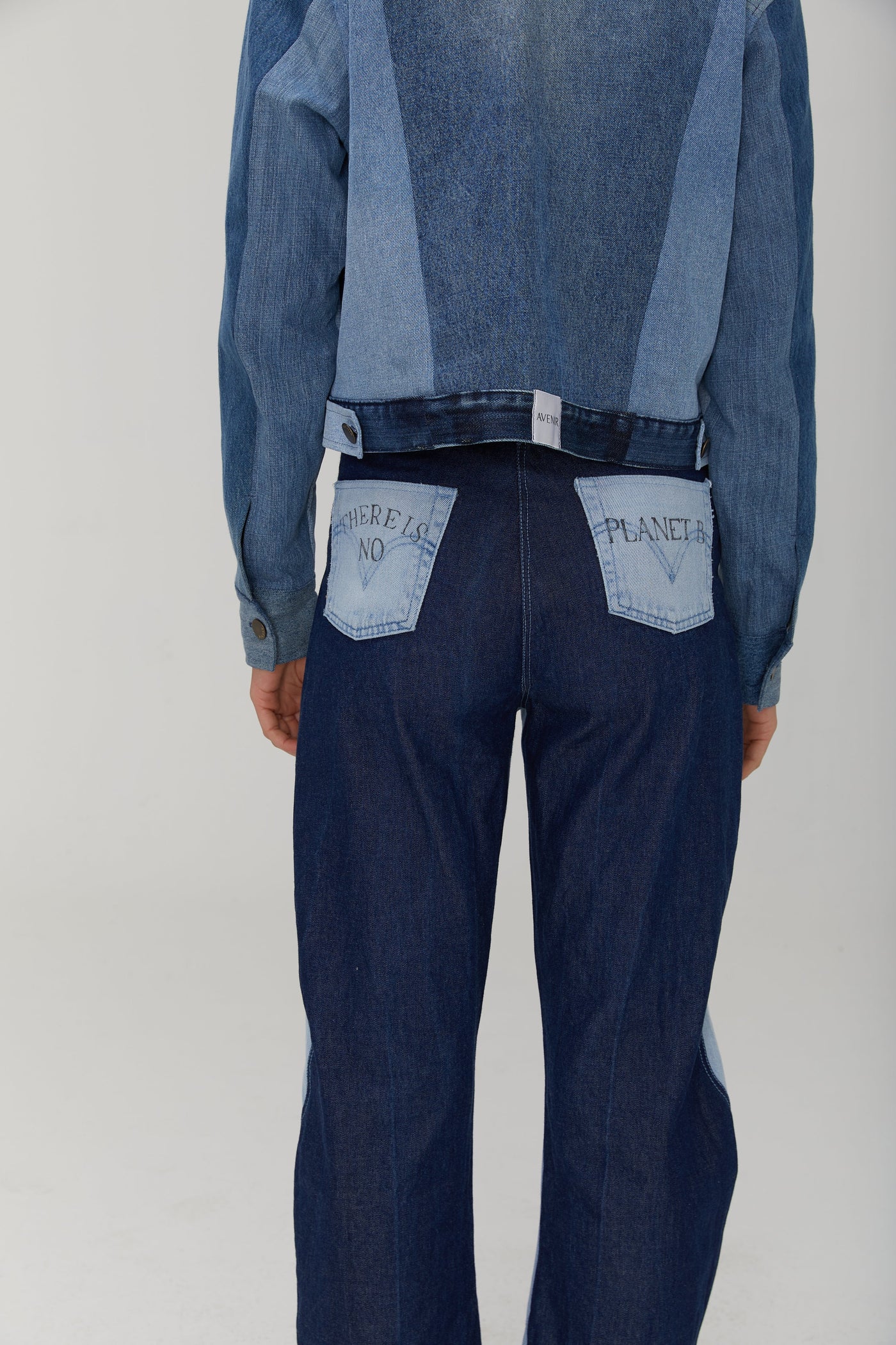 Sophie Denim Pants for Her / 100% Upcycled / Made To Order