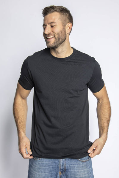 Premium Blank T-Shirt, Schwarz