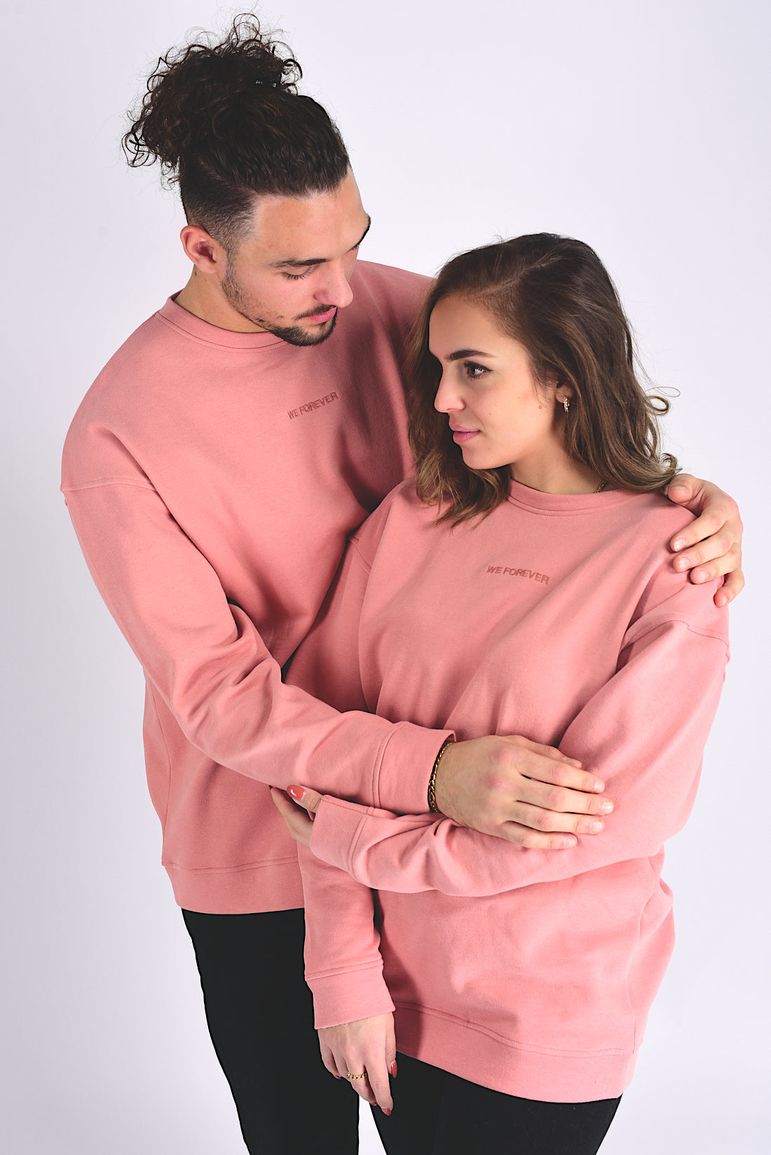 Unisex Sweater 100% BIO-Baumwolle in Blush