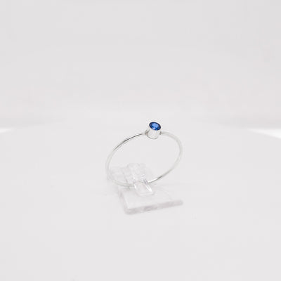 COSIMA MINI – Ring mit blauem Zirkonia