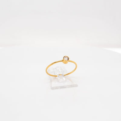 COSIMA MINI – Ring mit weißem Zirkonia
