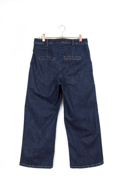 Jeans Culotte, indigo