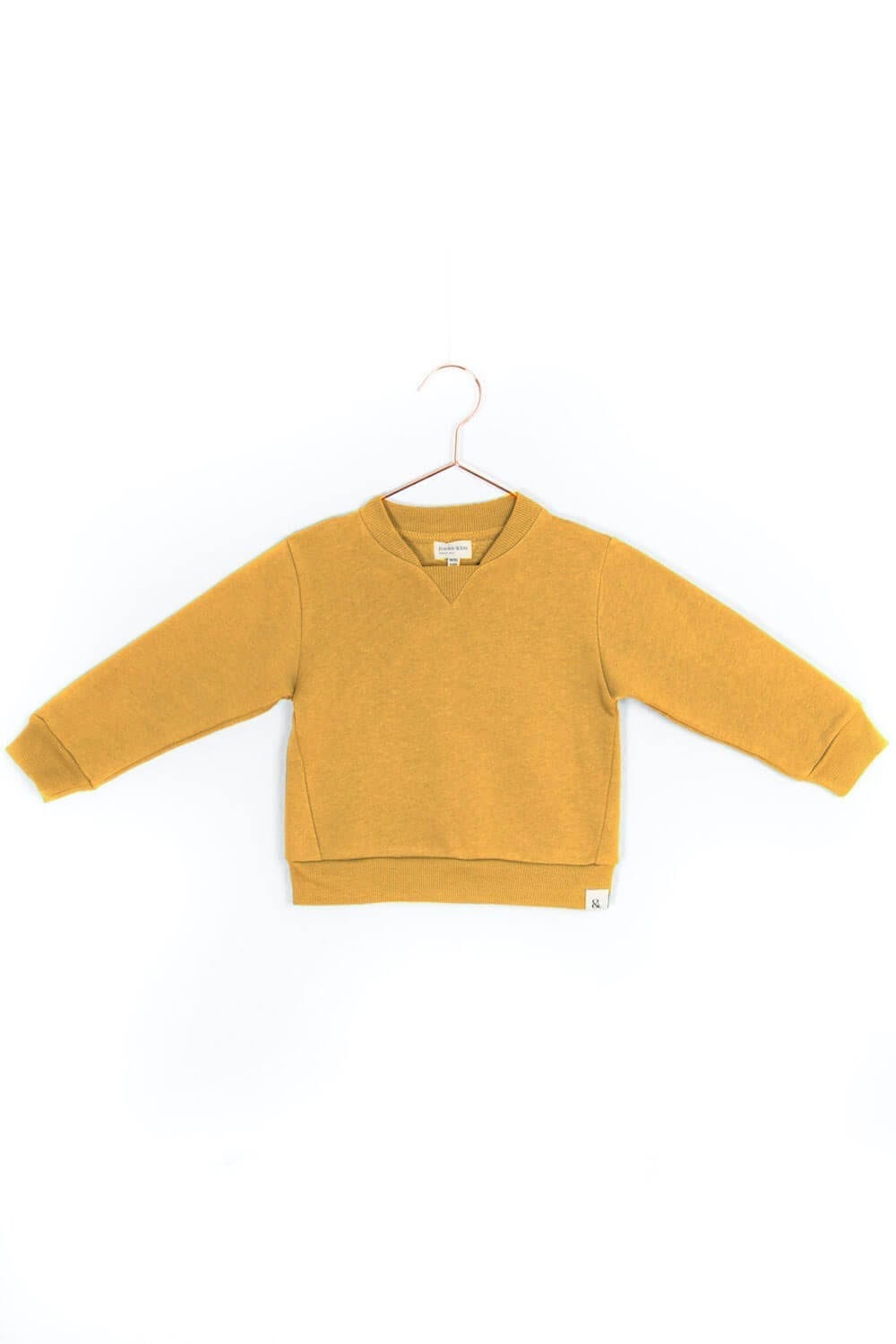 Sweater Kinder, mustard