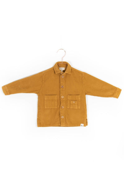 Cord Hemd Kinder, mustard