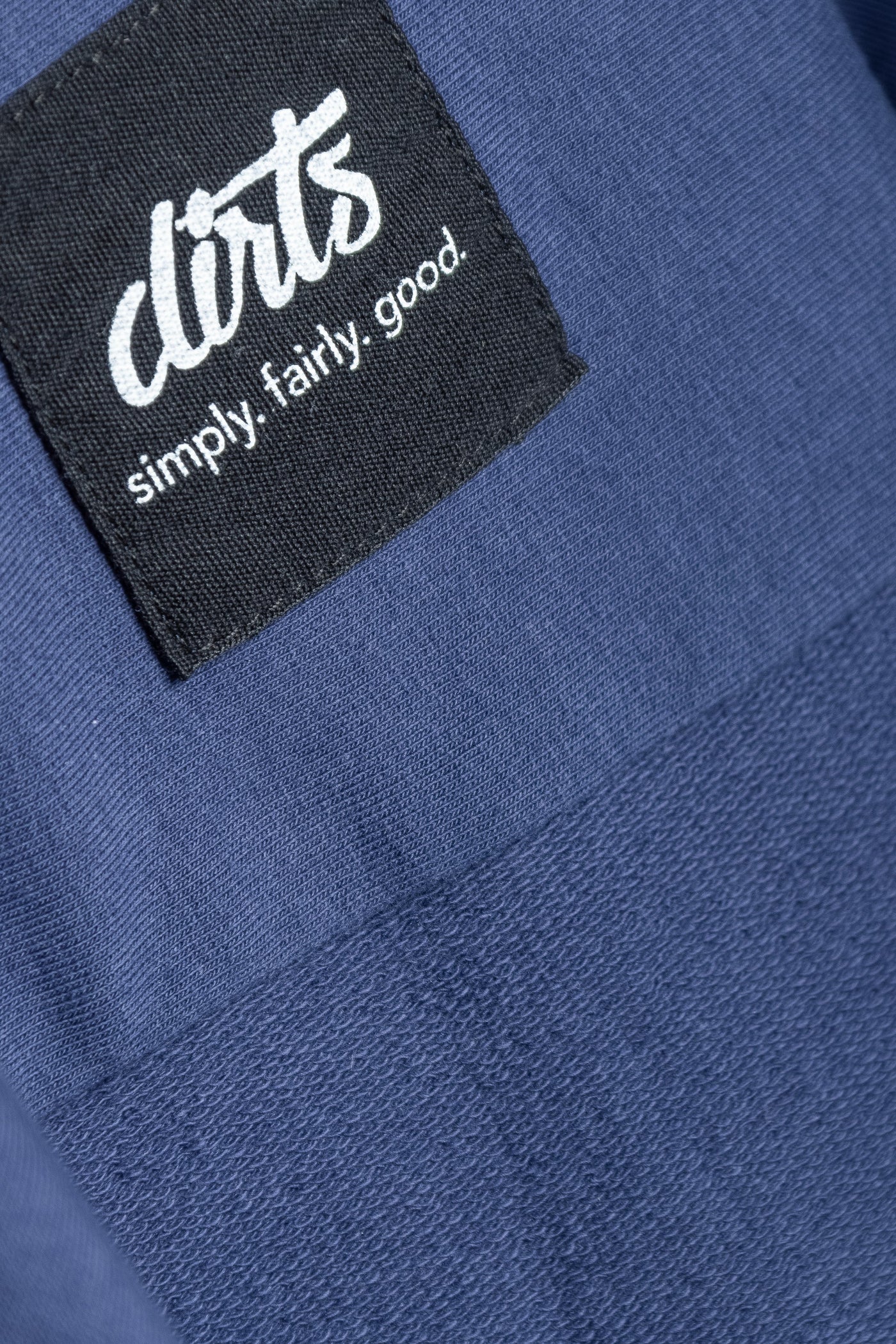 Organic Jersey Hemd, Blau