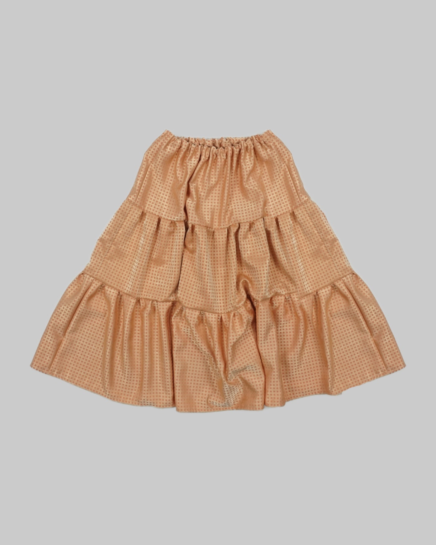 recycled flounce skirt