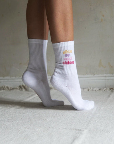 Socken Rise Up & Shine - Unisex aus Bio-Baumwoll Mix