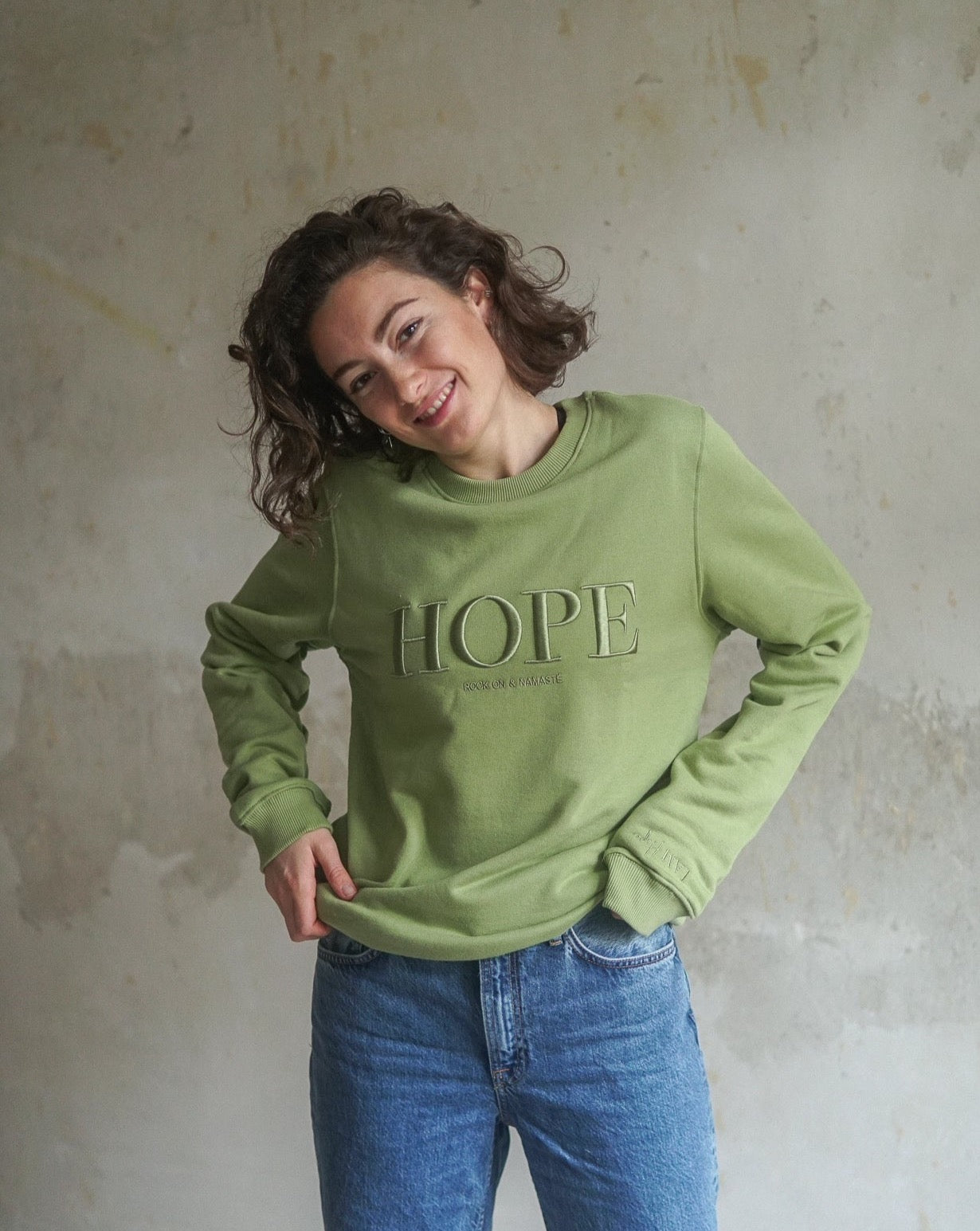 HOPE Sweatshirt Unisex (green)