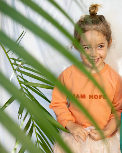 HOPE Sweatshirt Kids (orange)