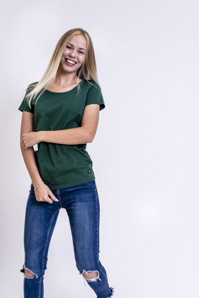 Premium Blank T-Shirt Grün