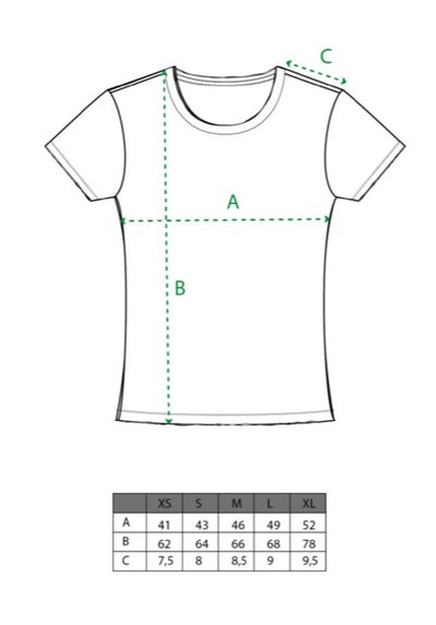Organic Basic T-Shirt Ladies, Hellblau