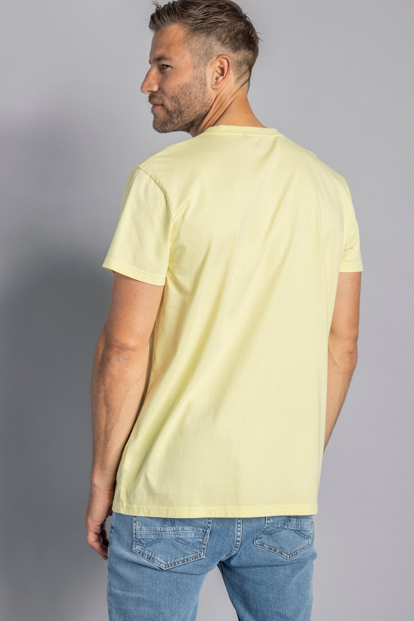 Premium Blank GOTS T-Shirt STANDARD, Zitrone