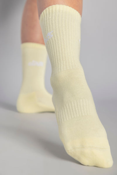 Summer Logo Socks, Zitrone