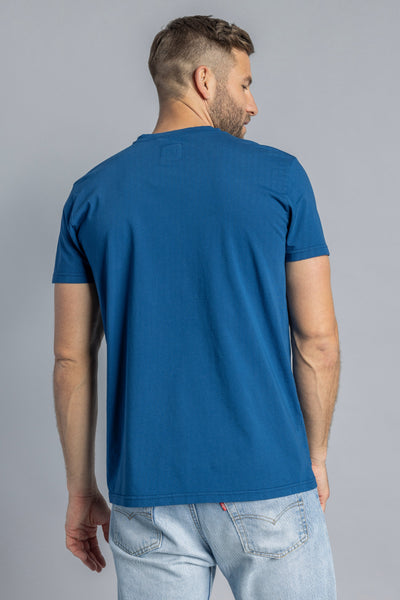 Premium Blank T-Shirt SLIM, Atlantikblau