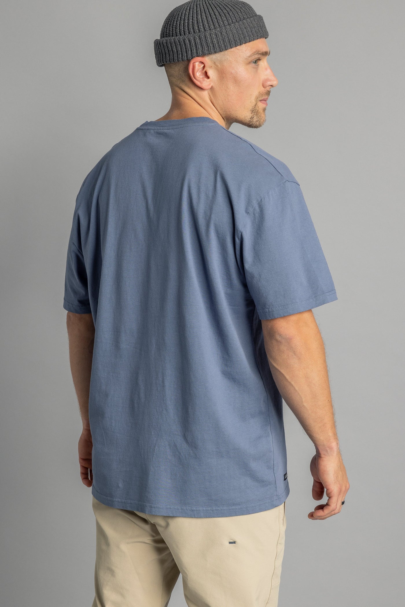 Recycled Cotton Oversized T-Shirt, Aquamarin
