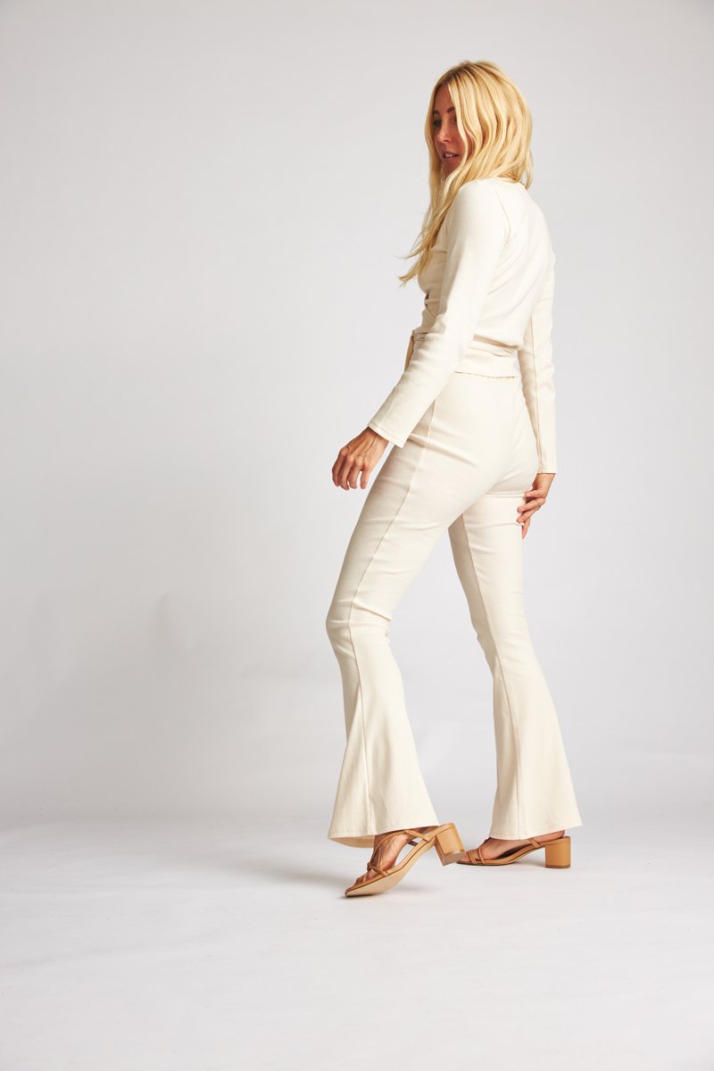 Flared Pants Bailey - natur