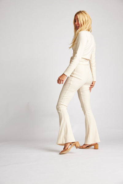 Flared Pants Bailey - natur