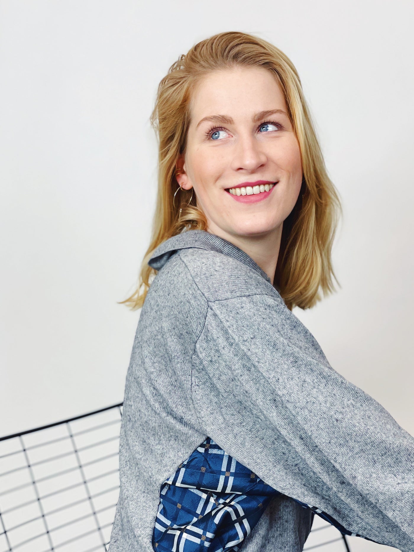 Nachhaltiger Damen Pullover aus Kaschmir & Seide– nachhaltig in Hamburg produziert