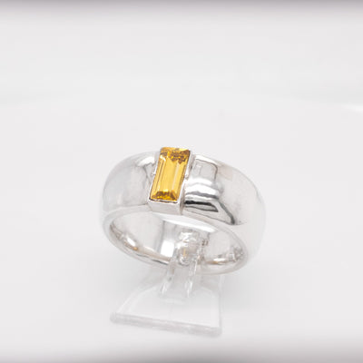 HEDDA – Ring mit gelbem Zirkonia