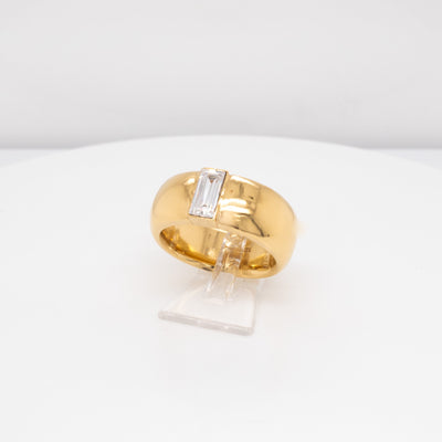 HEDDA – Ring mit weißem Zirkonia