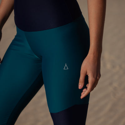 High Waist Leggings WILD Petrol