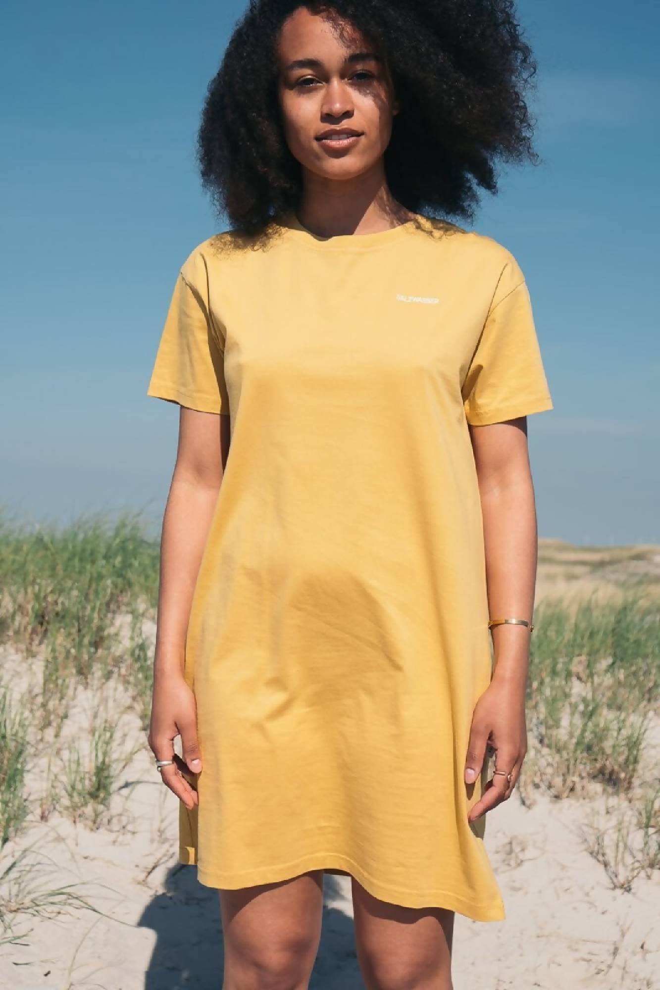 T-Shirt Kleid Tilda Sonnengelb