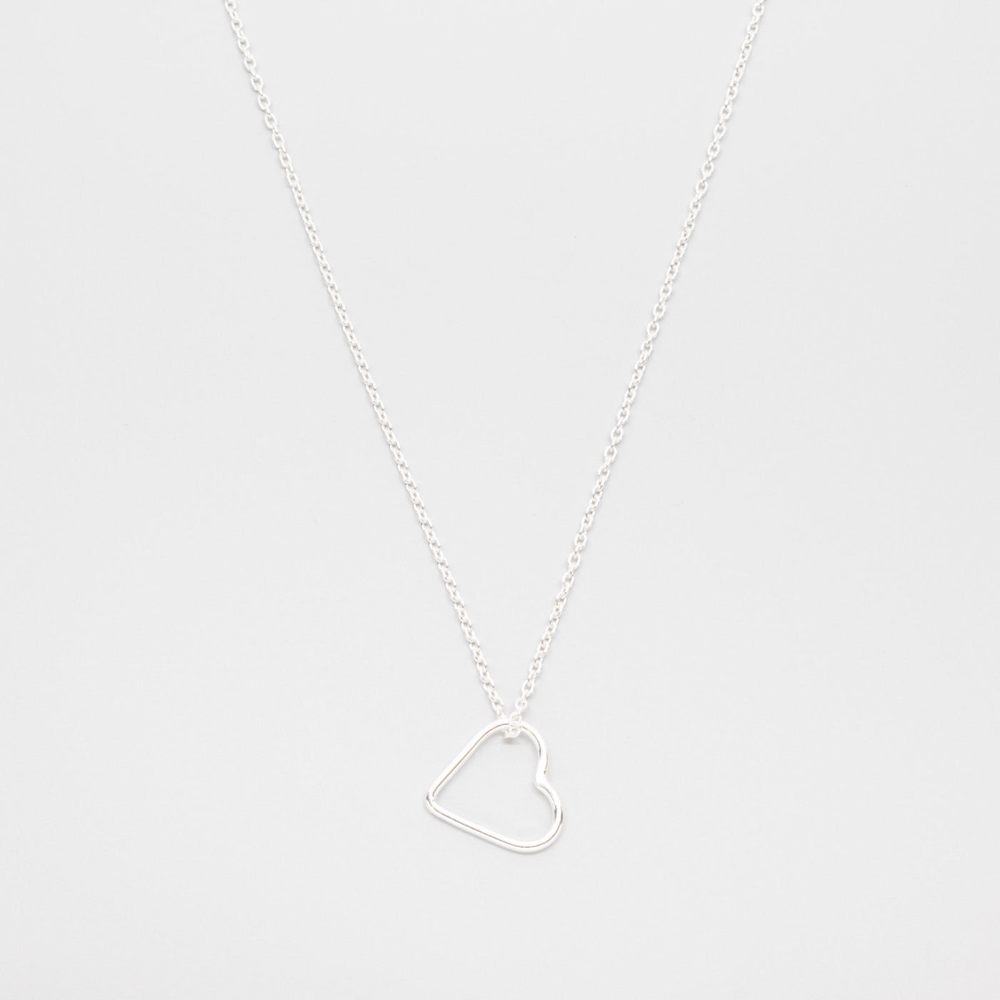 open heart necklace - M / L