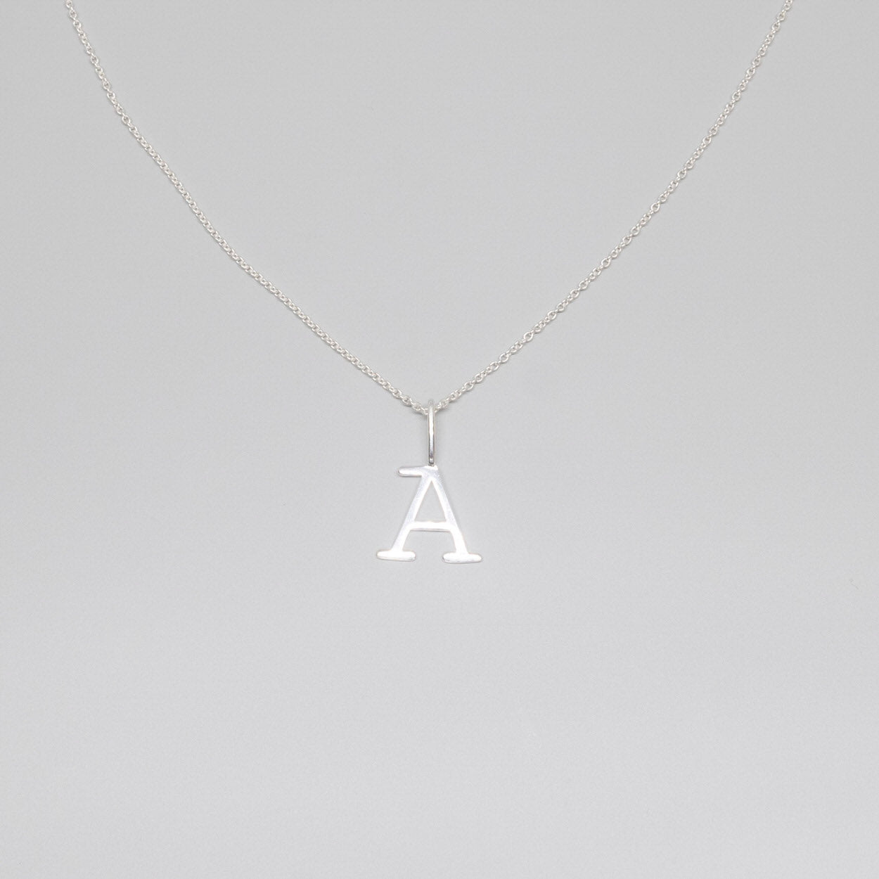 letter necklace