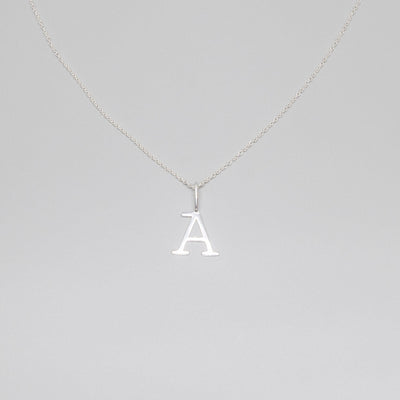 letter necklace