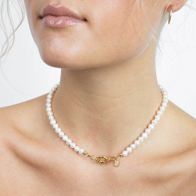 Klassische Perlenkette