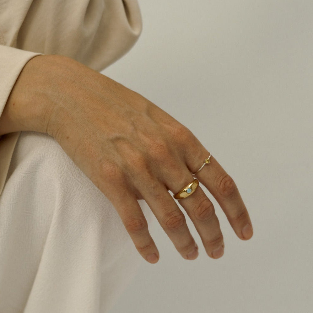 ONA – Ring mit weißem Zirkonia