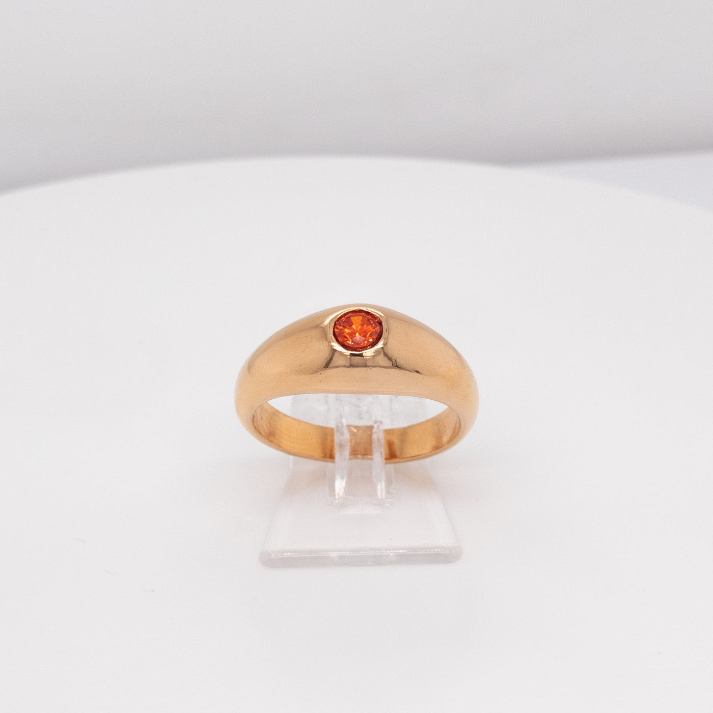 ONA – Ring mit orangem Zirkonia