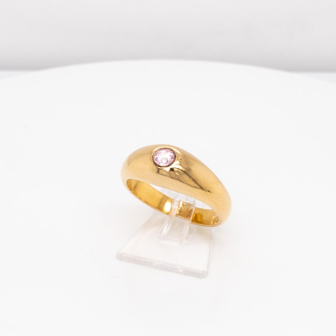ONA – Ring mit rosa Zirkonia