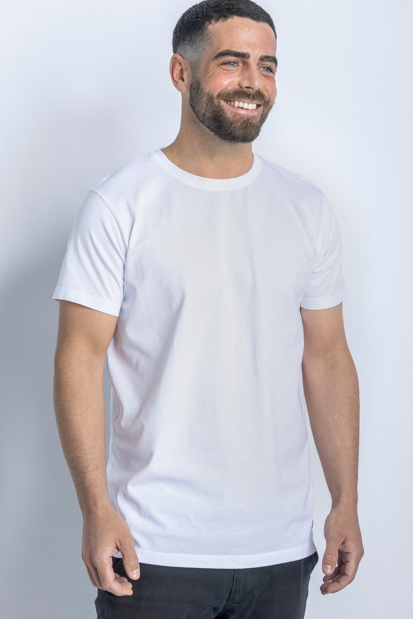 Premium Blank T-Shirt, Weiß