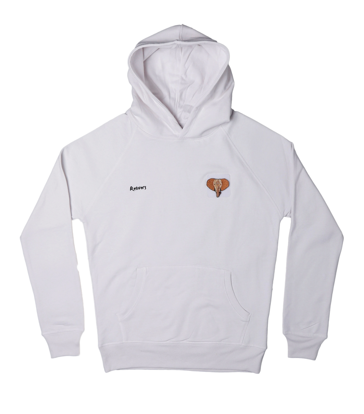 RECYCLED HOODIE WHITE