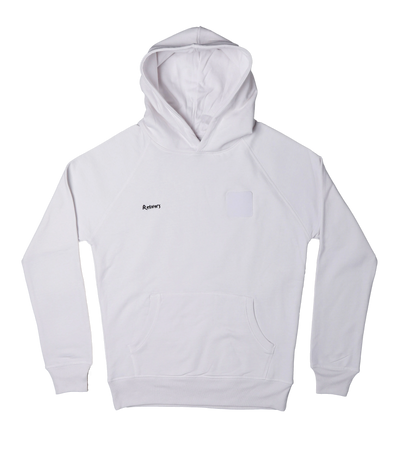 RECYCLED HOODIE WHITE