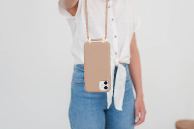 Change Case - iPhone Handykette abnehmbar - Taupe Beige