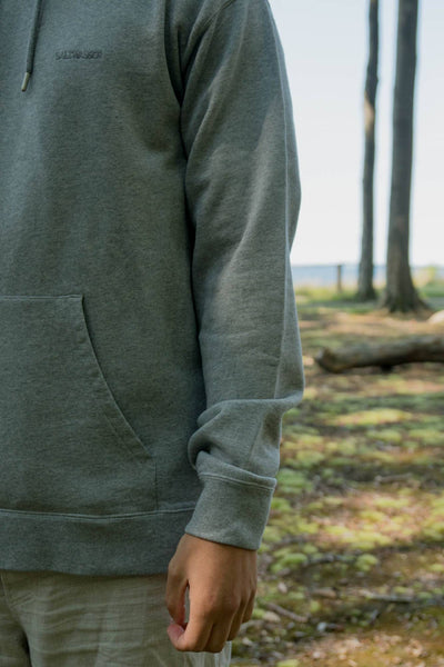 Hoodie Kap Hellgrau