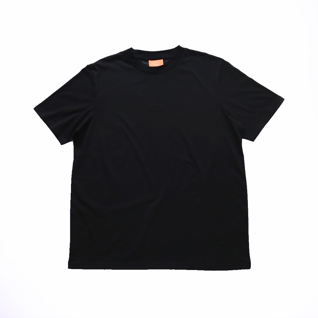T-Shirt Set in Schwarz